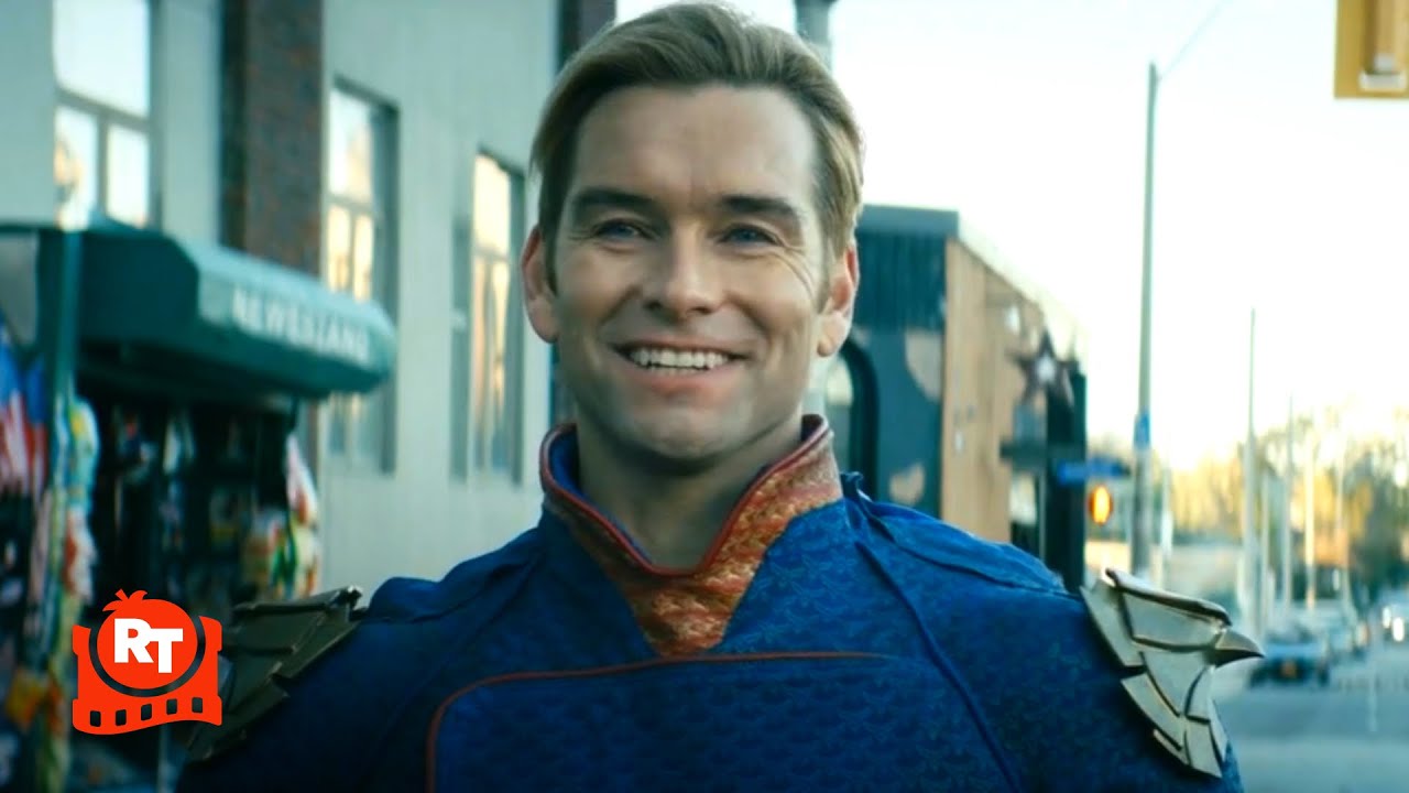 The Boys – Homelander and Maeve Stop An Armored Truck Robbery (S1E1) | Movieclips