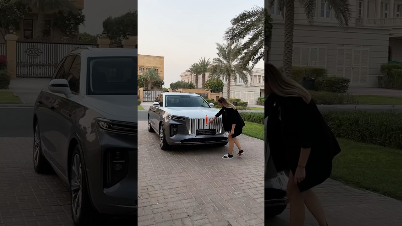 The Hongqi E-HS9 Electric SUV! 😱 @sbxcars #supercars #electric #suv