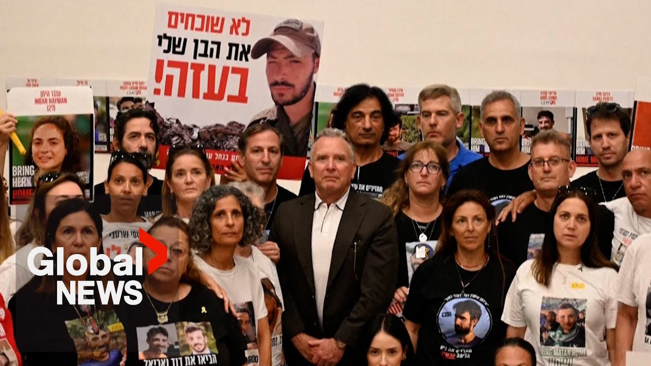 “The Israeli government must be stopped”: Trump envoy Witkoff meets hostage families in Israel