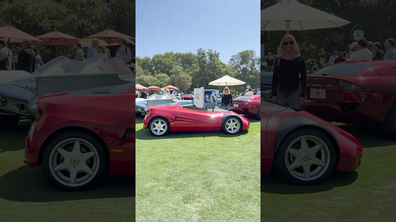 The Only Ferrari Conciso In The World! 🤩 ​⁠@sbxcars  #ferrari #supercars #retro