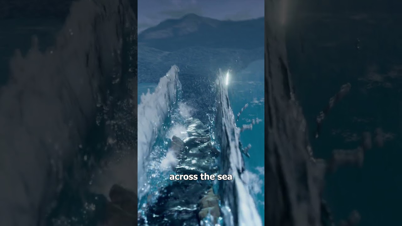 The Parting Of The Red Sea 😱