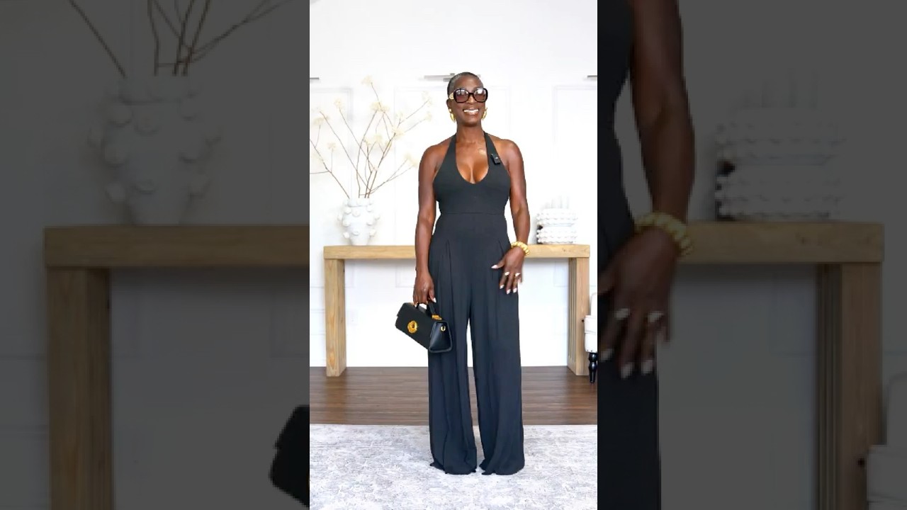 The Perfect Summer Date Night Jumpsuit  #summerfashion #fashion #shorts #shortsvideo #popflex