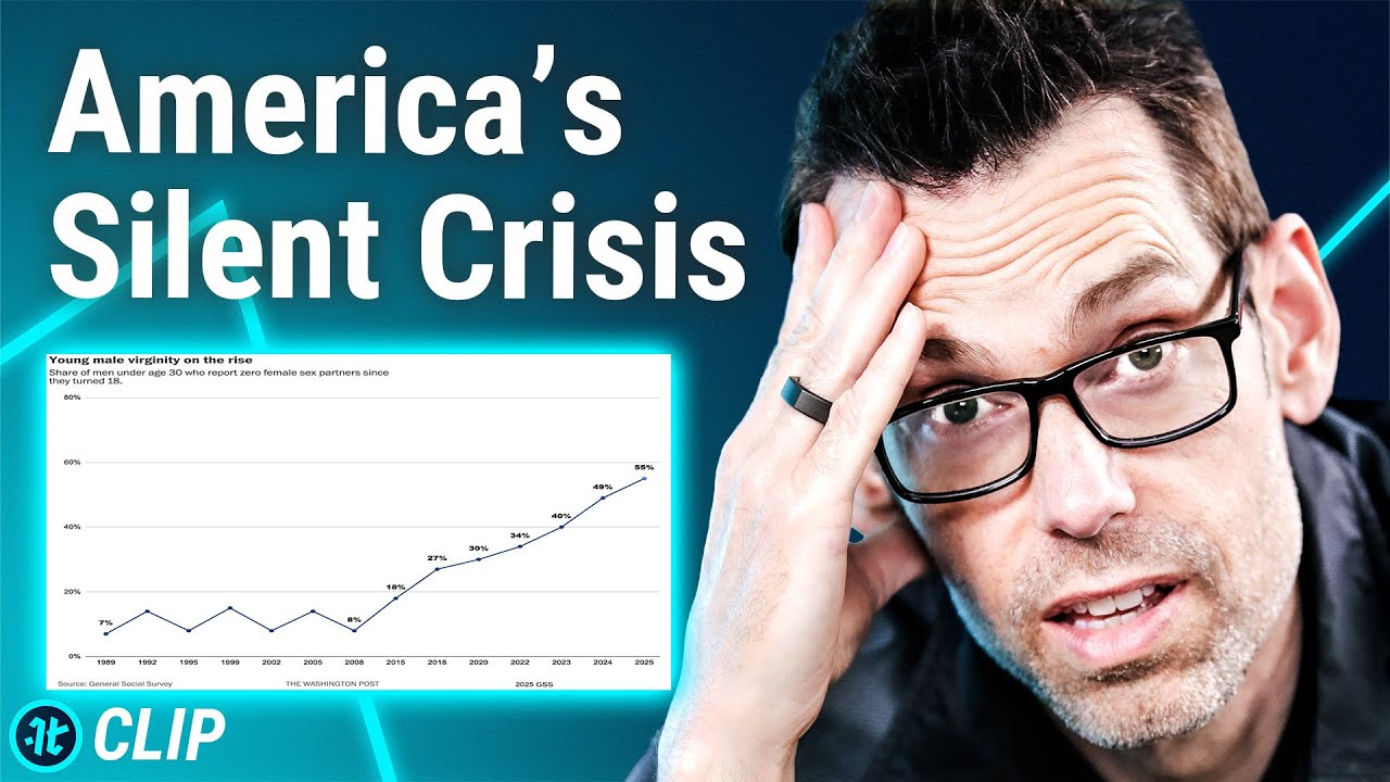 The Relentless Epidemic Devouring Manhood In America | Tom Bilyeu Clip