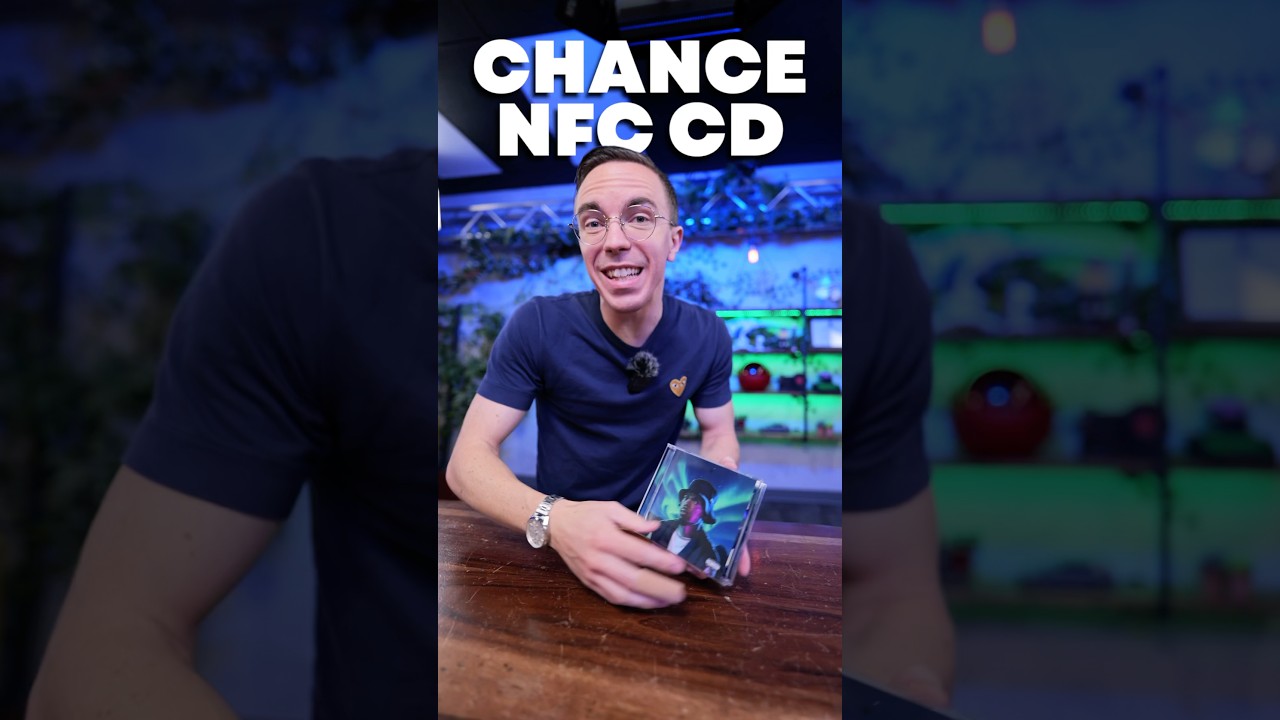 This CD Plays Music with a Tap