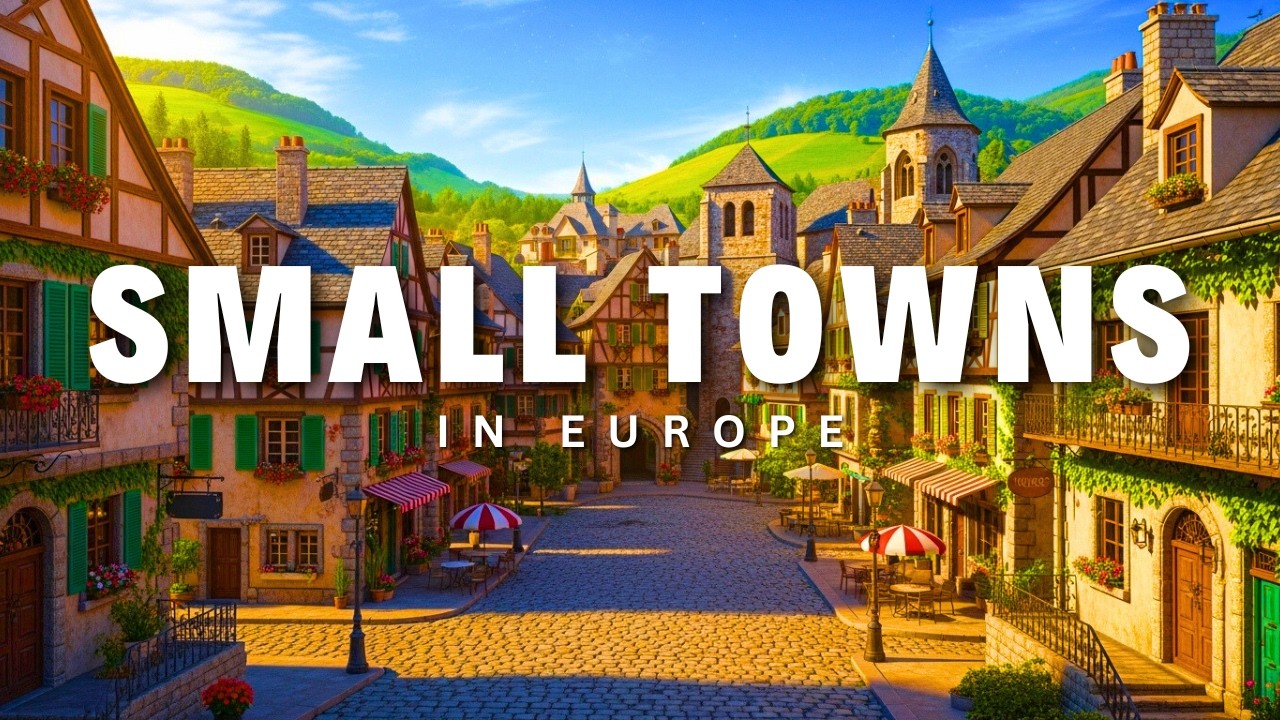 Top 10 Most Beautiful Small Towns To Visit In Europe 2025 | Travel Video