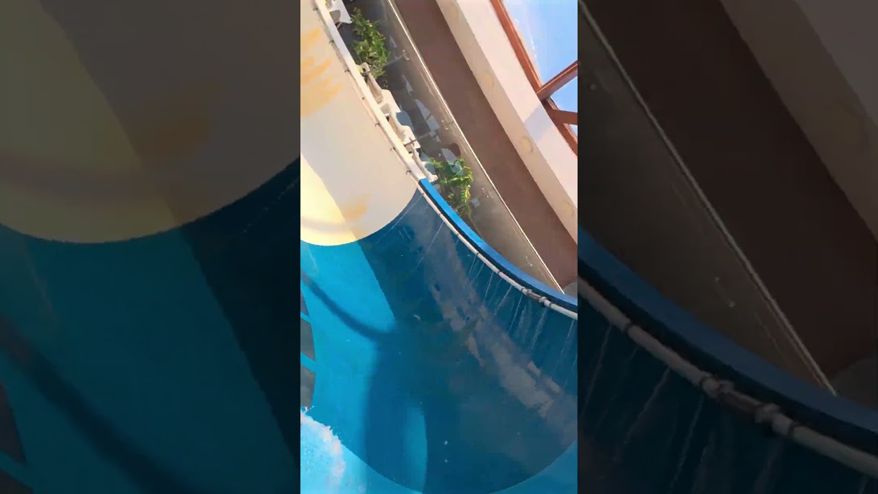 Tornado Water Slide at Aquapark Nymphaea in Romania🇷🇴