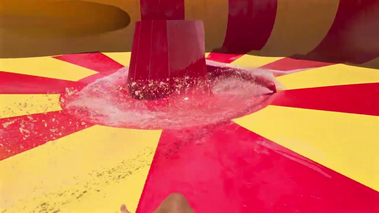 Tornado Water Slide at Sunset Aquapark Pomorie 🇧🇬