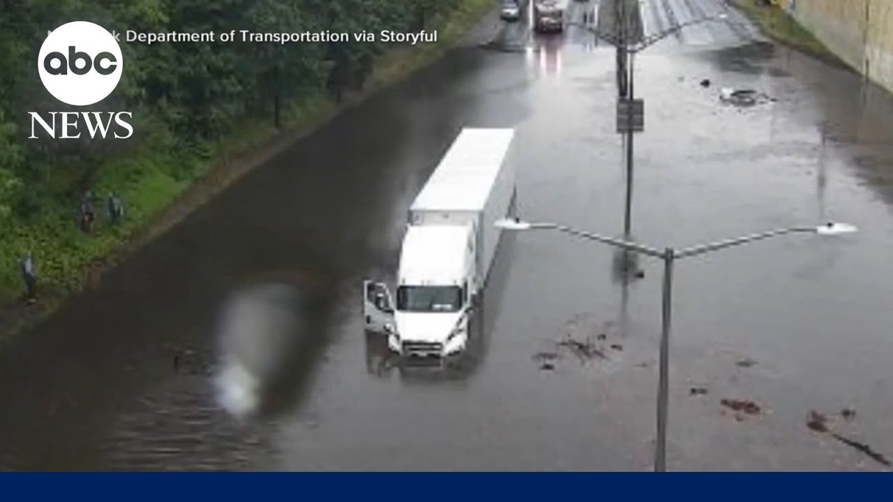 Torrential rain hits parts of Northeast