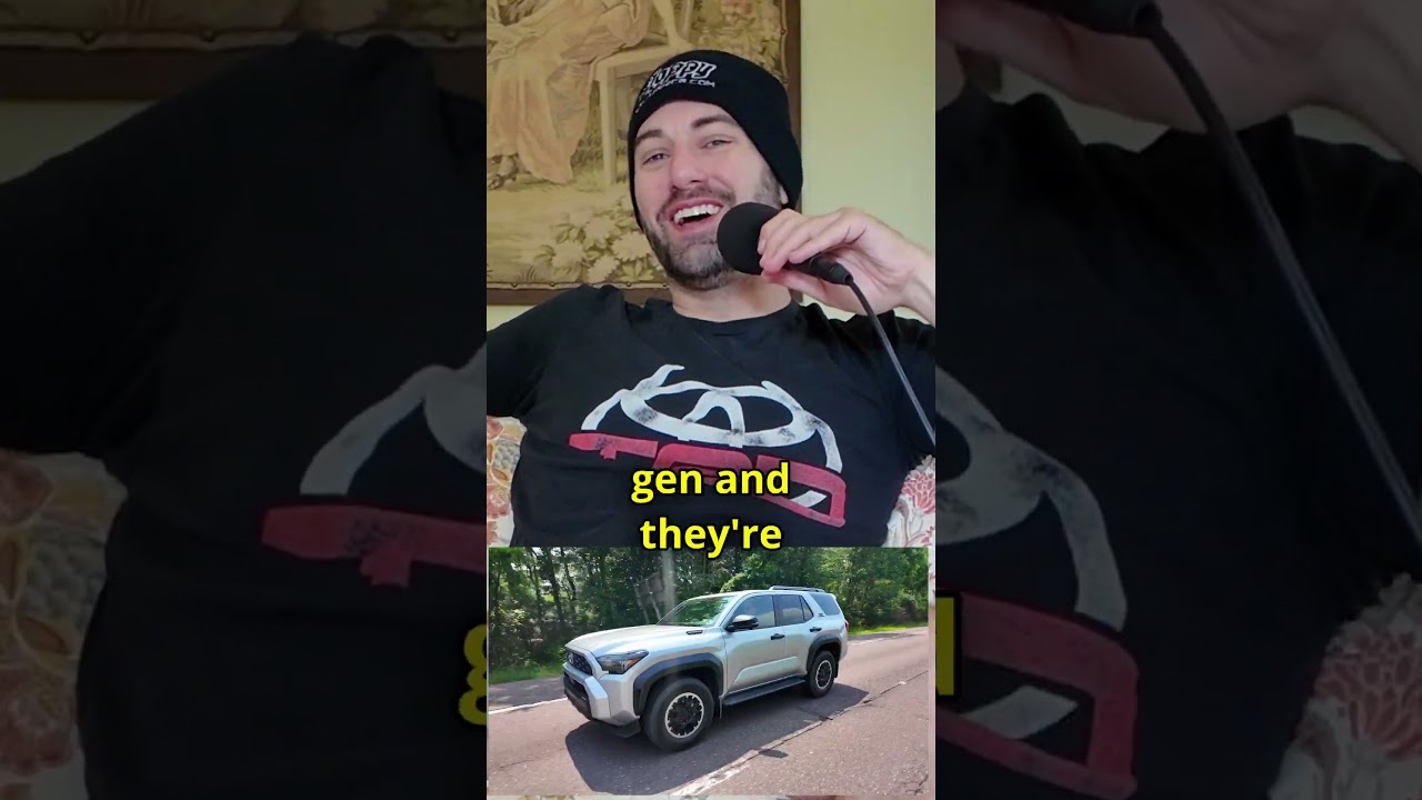 Toyota 4Runners can accelerate now #cars #toyota  #automobile #carreview