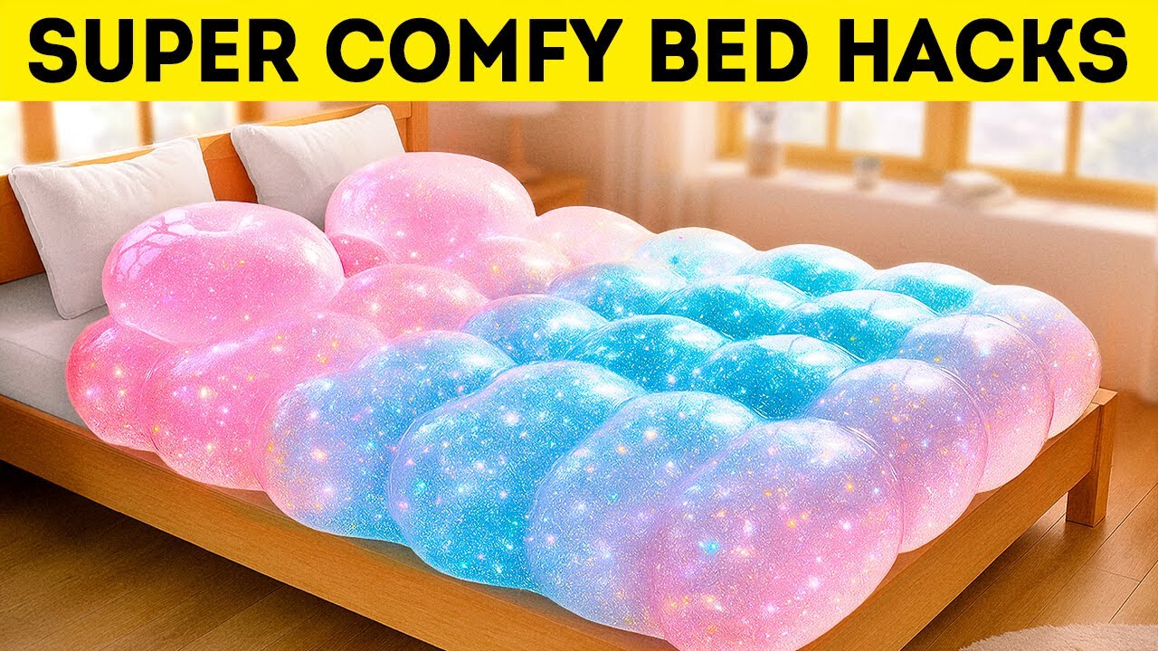 Transform Your Bedroom into a Relaxation Haven 🛏💫 Smart & Cozy Hacks
