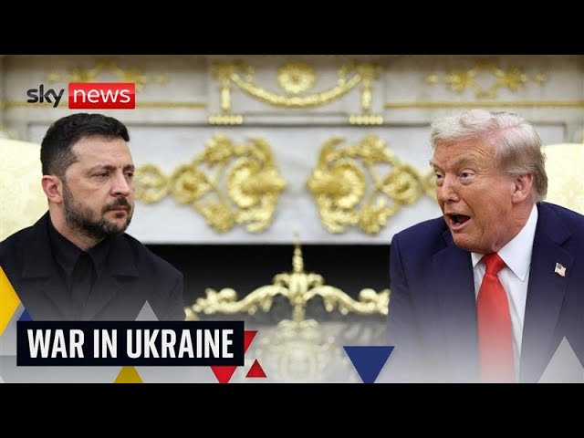 Trump and Zelenskyy answer media questions in Oval Office
