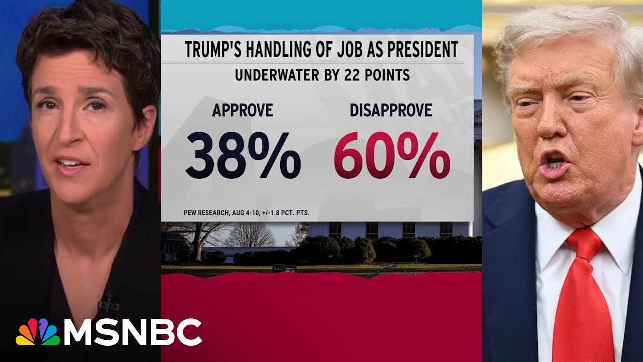 Trump approval TANKING with the American public, new poll shows