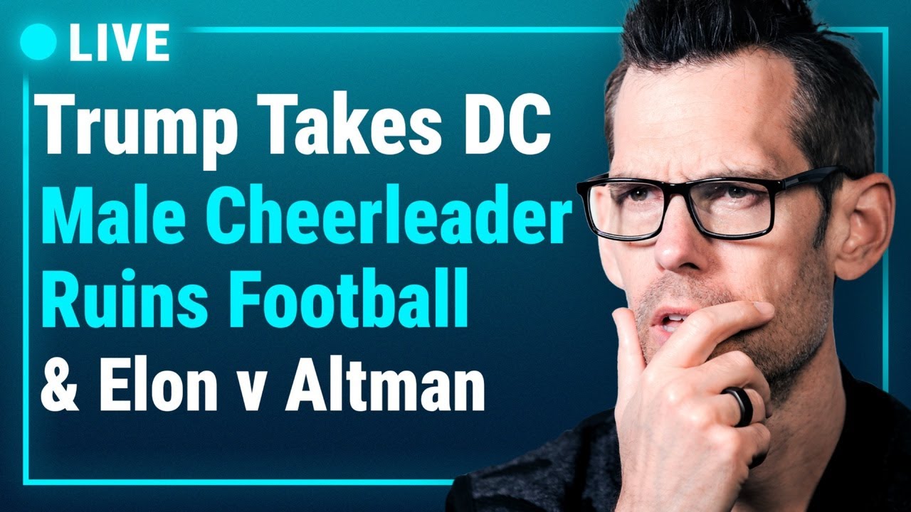 Trump Puts DC In Federal Control, Sam Altman And Elon Musk Continue Their Beef & Male Cheerleaders