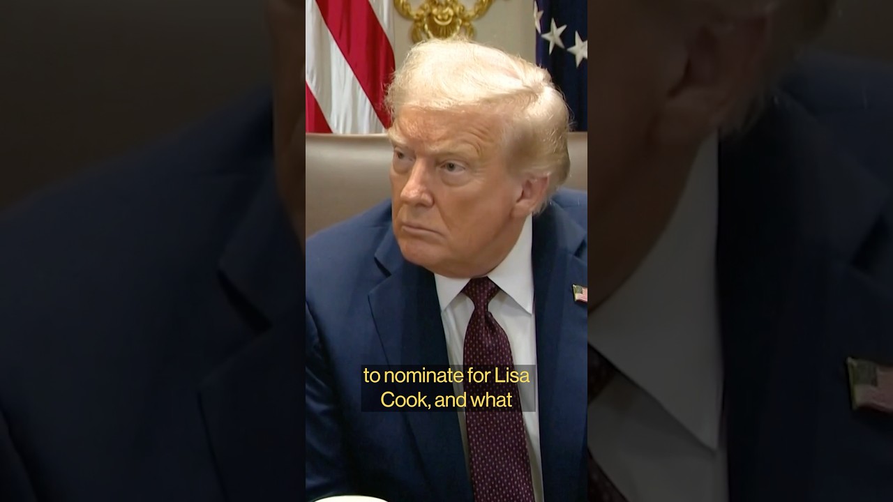 Trump says he’s ready for legal fight with Lisa Cook #politics