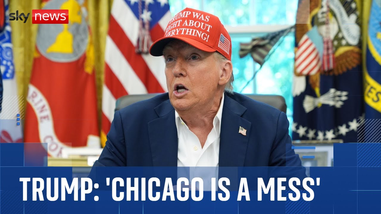 Trump seeking to ‘manufacture a crisis’ in Chicago, says Illinois governor