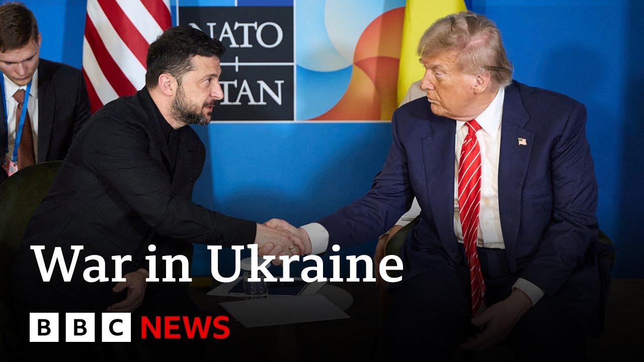 Trump to hold call with Zelensky and European leaders ahead of Putin summit | BBC News