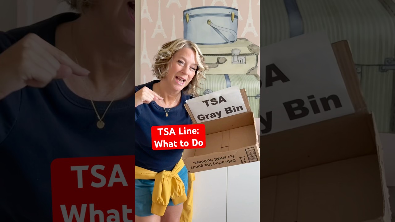 TSA Line: How to Go Through Airport Security