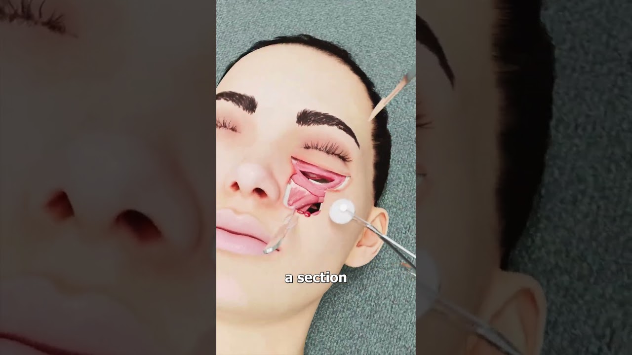 Tumor Pulled Out Through Her Eye 😳