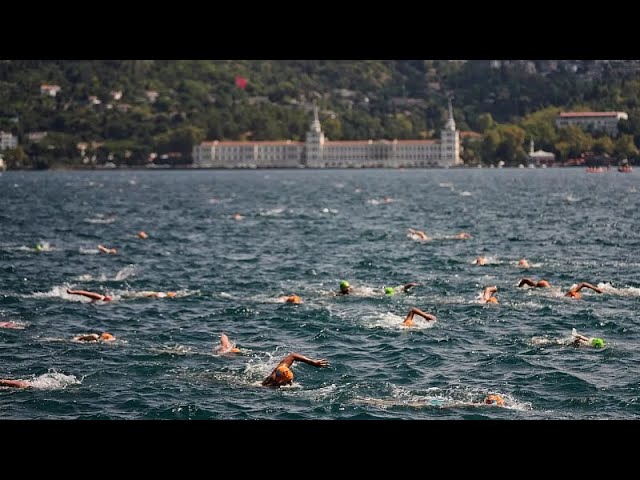 Turkish police search for Russian swimmer who disappeared during Bosphorus race