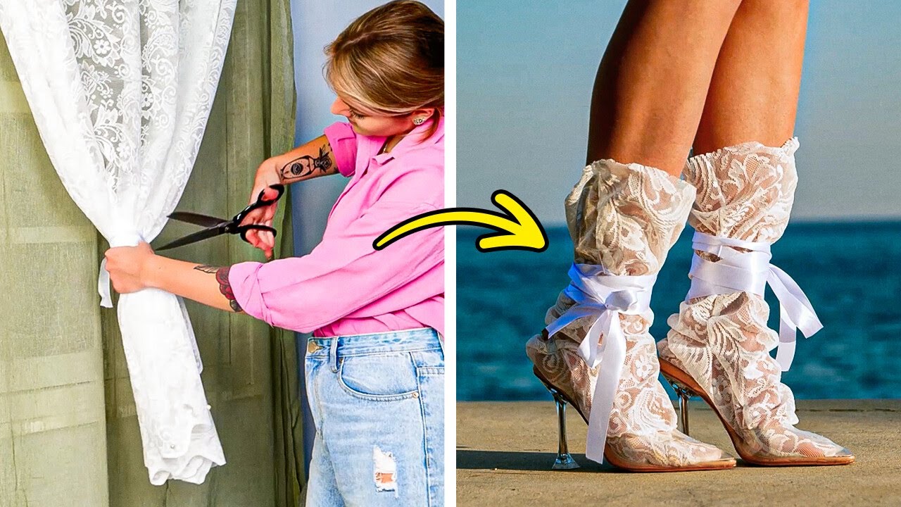 Turn Old Clothes into New Outfits 👗♻️ Easy DIY Fashion Hacks
