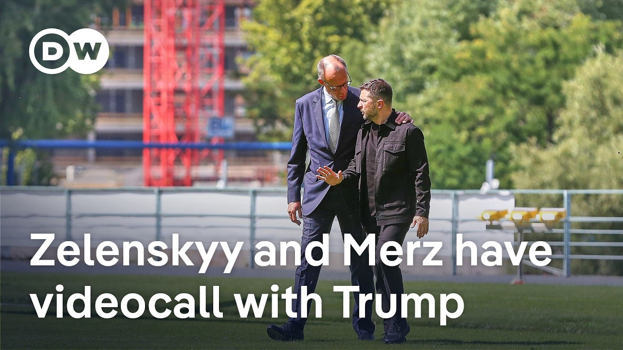 Ukraine, Europe, and Trump are in agreement ahead of Alaska summit, says Germany’s Merz | DW News