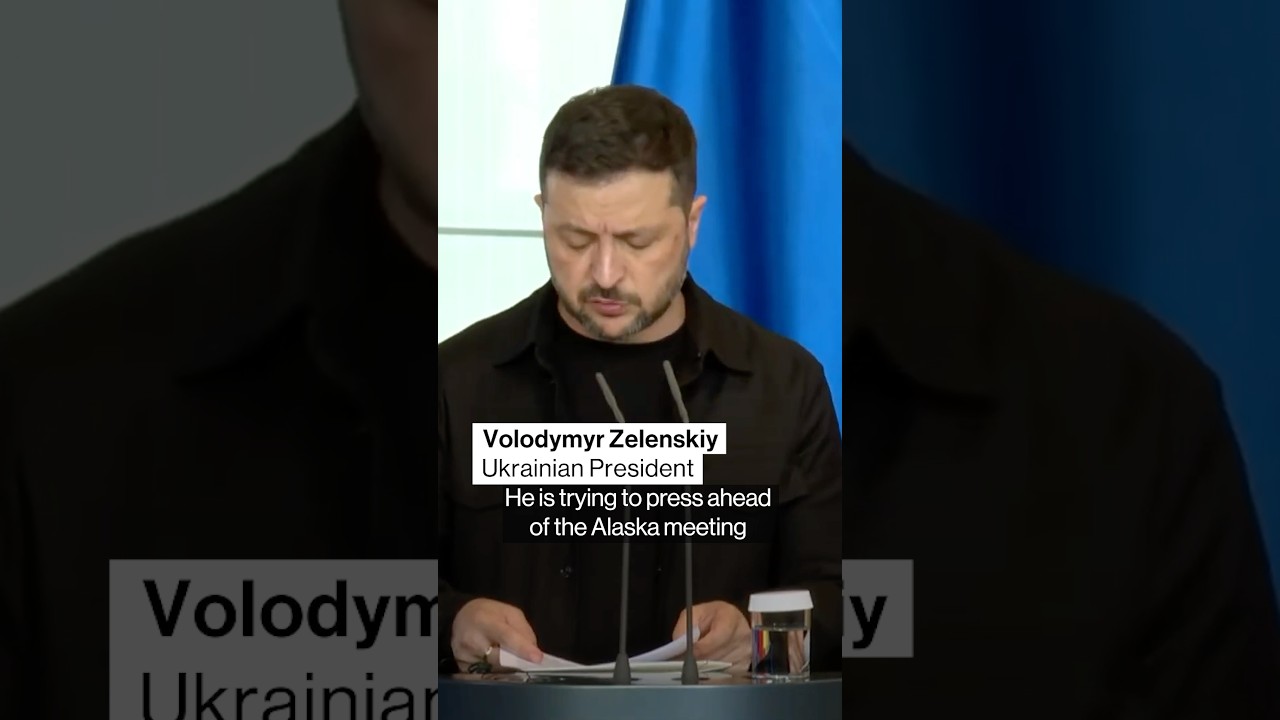 Ukraine’s Zelenskiy Says Russia’s Putin is “Bluffing” #war