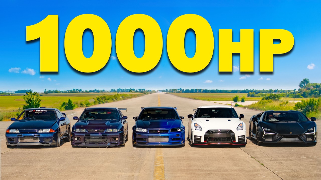 Ultimate GT-R DRAG RACE – THE MOVIE!