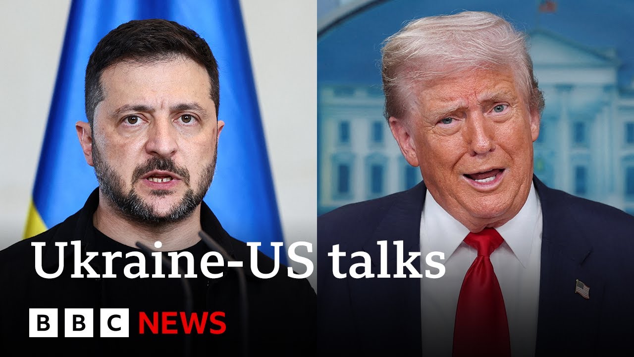 US ‘ready to support’ Ukraine, Volodymyr Zelensky says after call with Donald Trump | BBC News