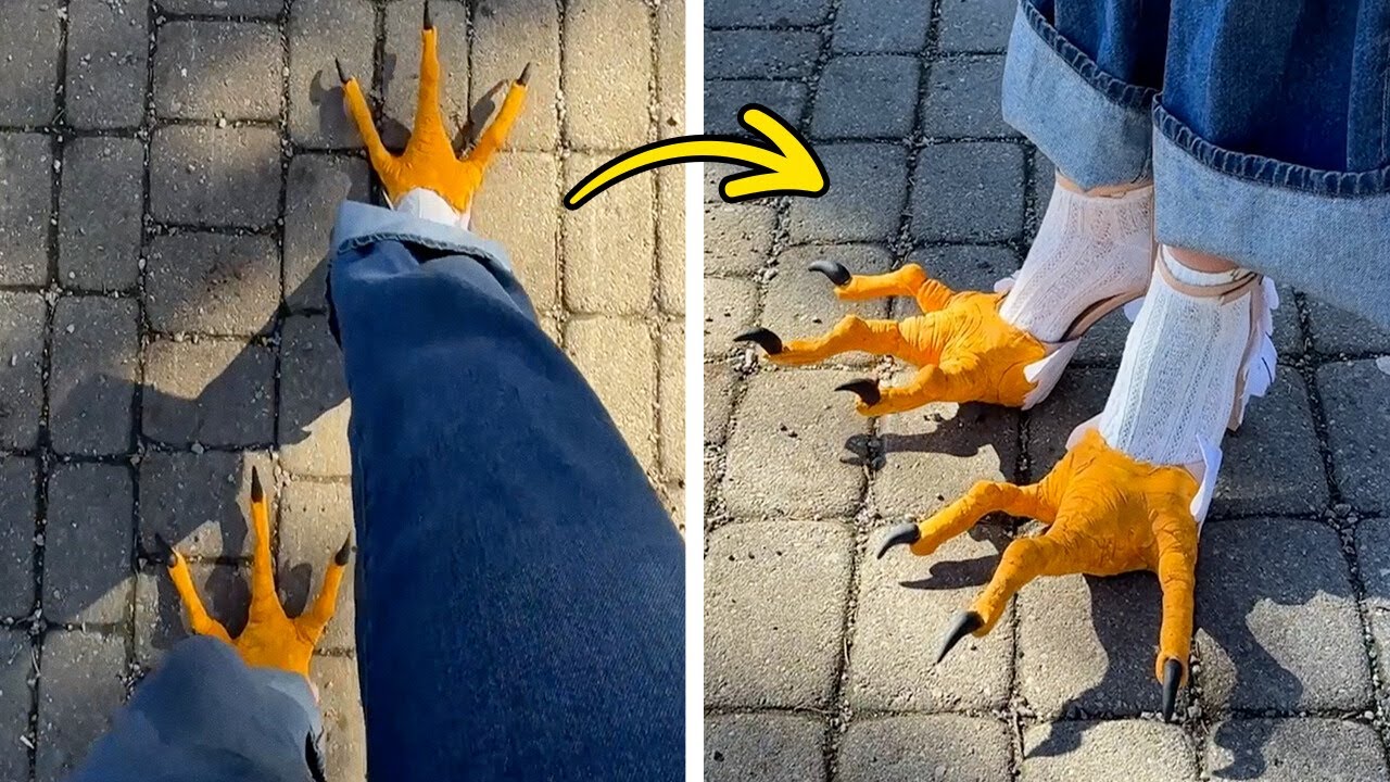 We Built the Strangest DIY Shoes You’ve Ever Seen 😱✨