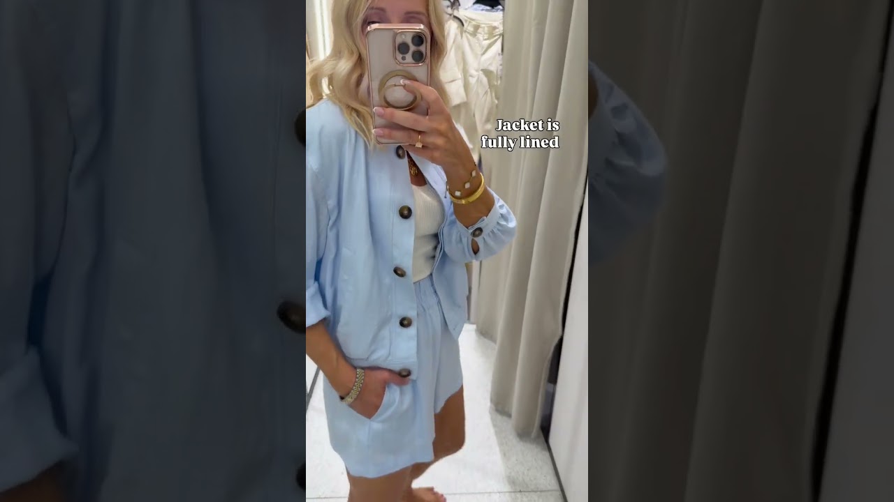 We love a co-ord set for the versatility of being able to mix and match with different outfits!