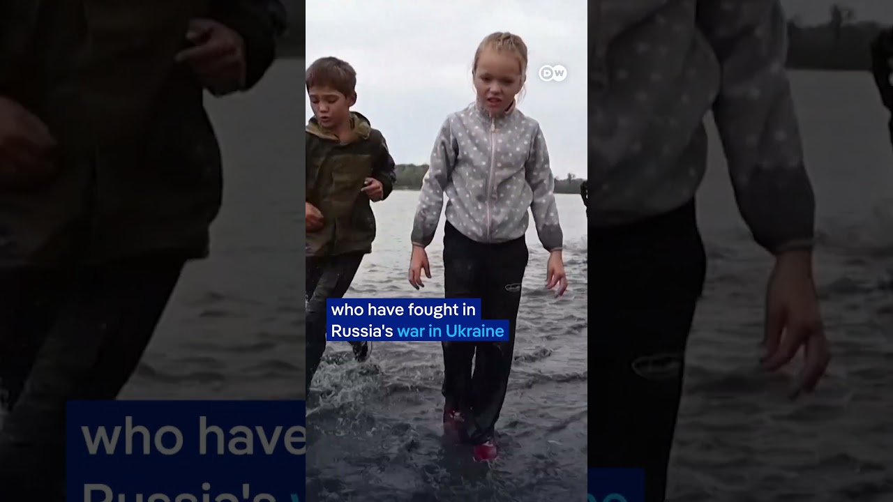 ‘We threw hand grenades!’ Russian kids try military training | DW News