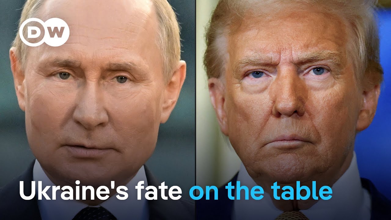 What deal do Trump and Putin plan to strike over Ukraine’s future in Alaska on August 15? | DW News