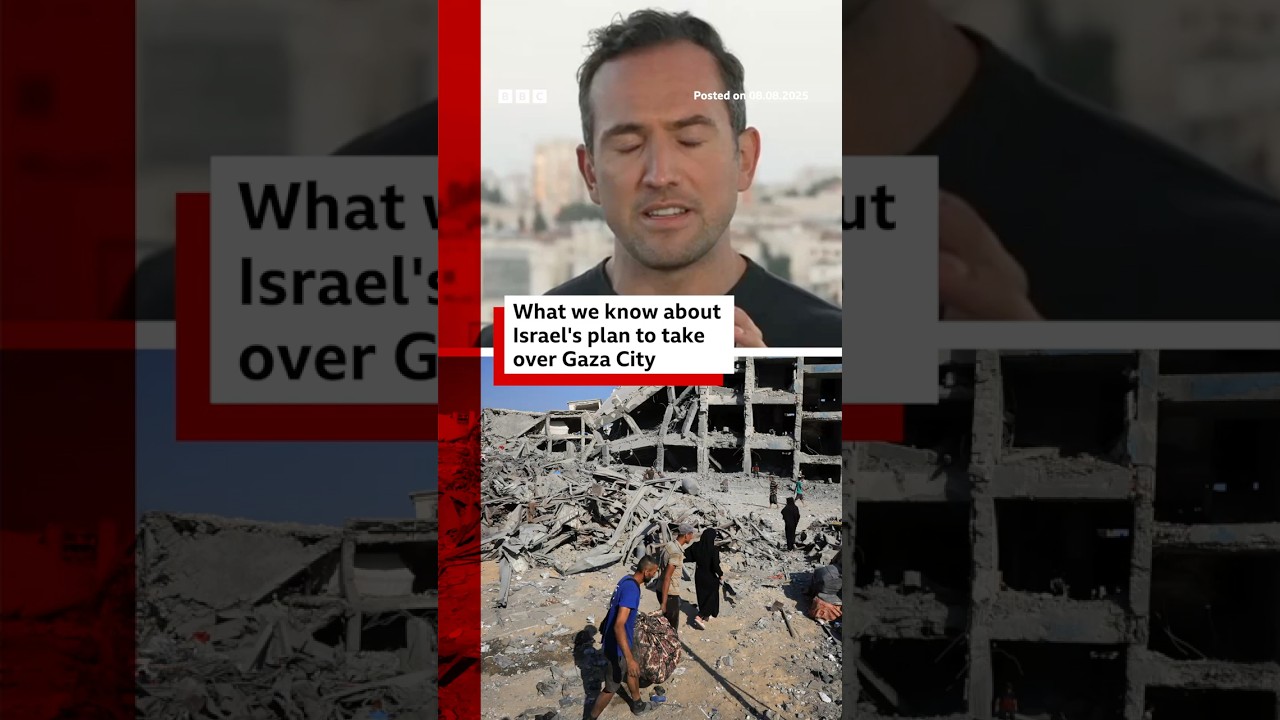 What do we know about Israel’s plan to take over Gaza City? #BBCNews