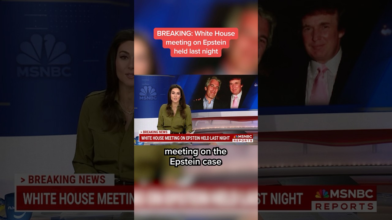 White House meeting on Epstein held last night