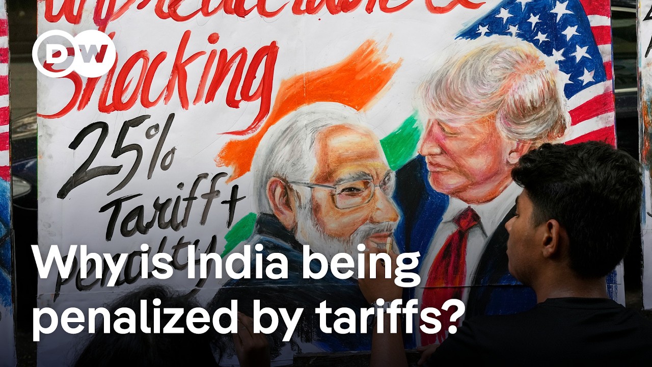 Why India has been hit with 25% tariffs amid ongoing negotiations | DW New
