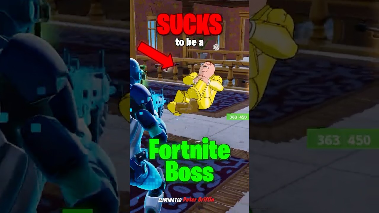 Why It SUCKS To Be A Fortnite Boss 👿
