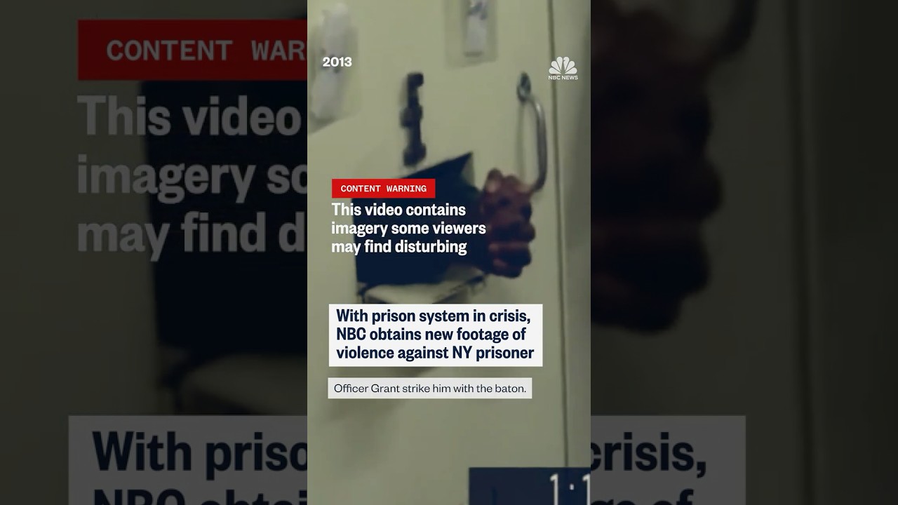With prison system in crisis, NBC obtains new footage of violence against NY prisoner