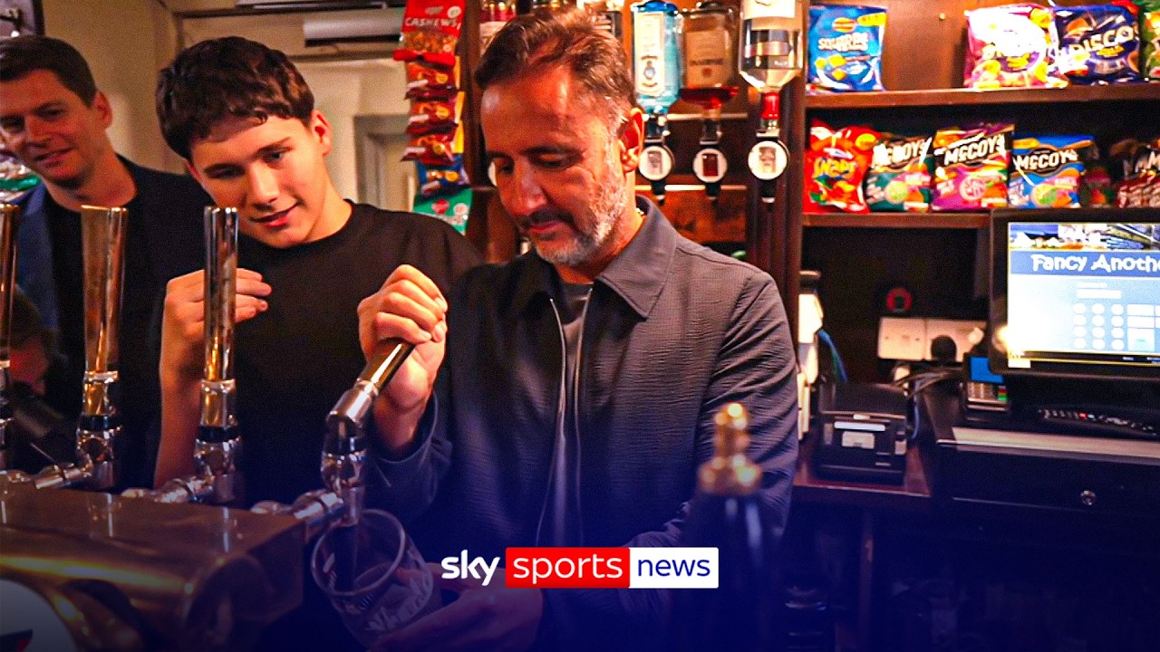 Wolves head coach Vitor Pereira pours drinks for fans at local pub and looks ahead to new EPL season