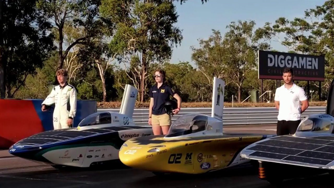 World Solar Challenge tests race cars powered by solar energy