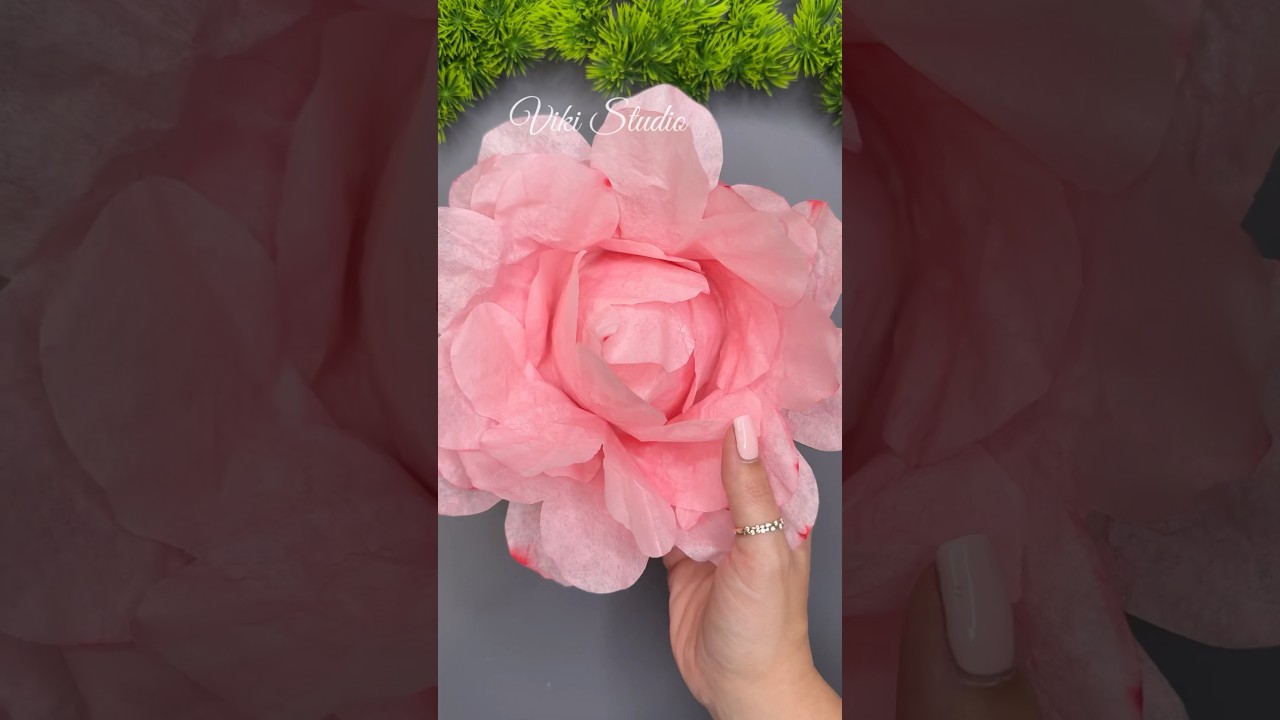WoW! Amazing Craft Ideas! Easy Paper Flowers #easycrafts #handmade #craft #shorts