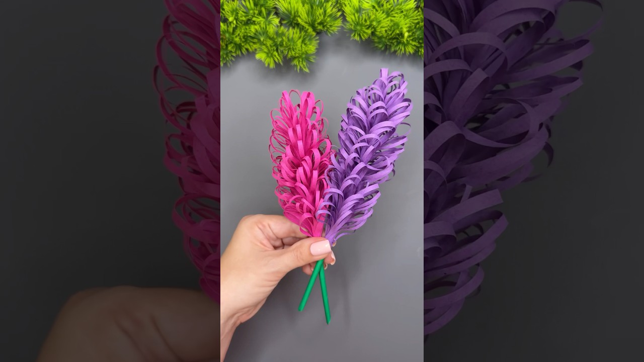 WoW! Easy Craft Ideas! DIY Paper Flowers Tutorial #handmade #diy #shorts