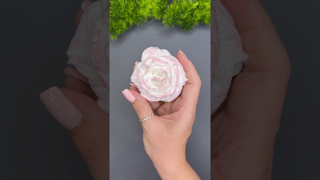 WoW! Easy Craft Ideas! #usa #tutorial #diy #paperflowers #foryou