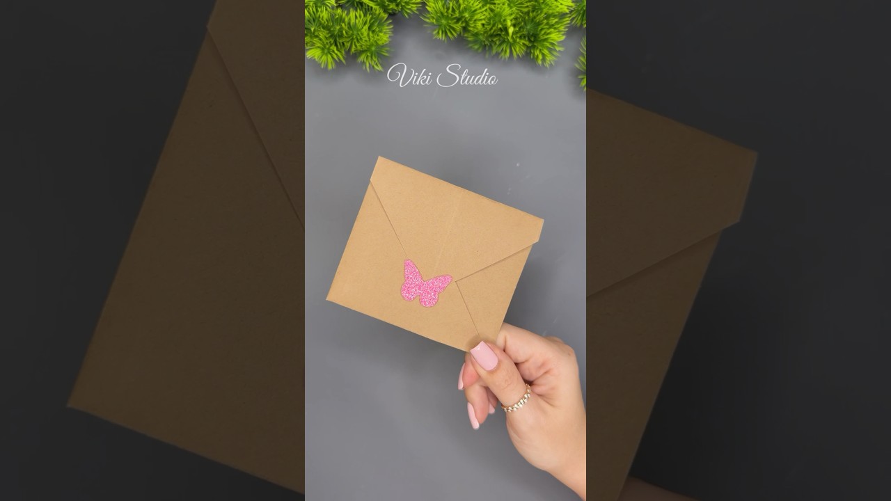 WoW! Easy Paper Craft Ideas! Paper Envelope DIY Origami #shorts