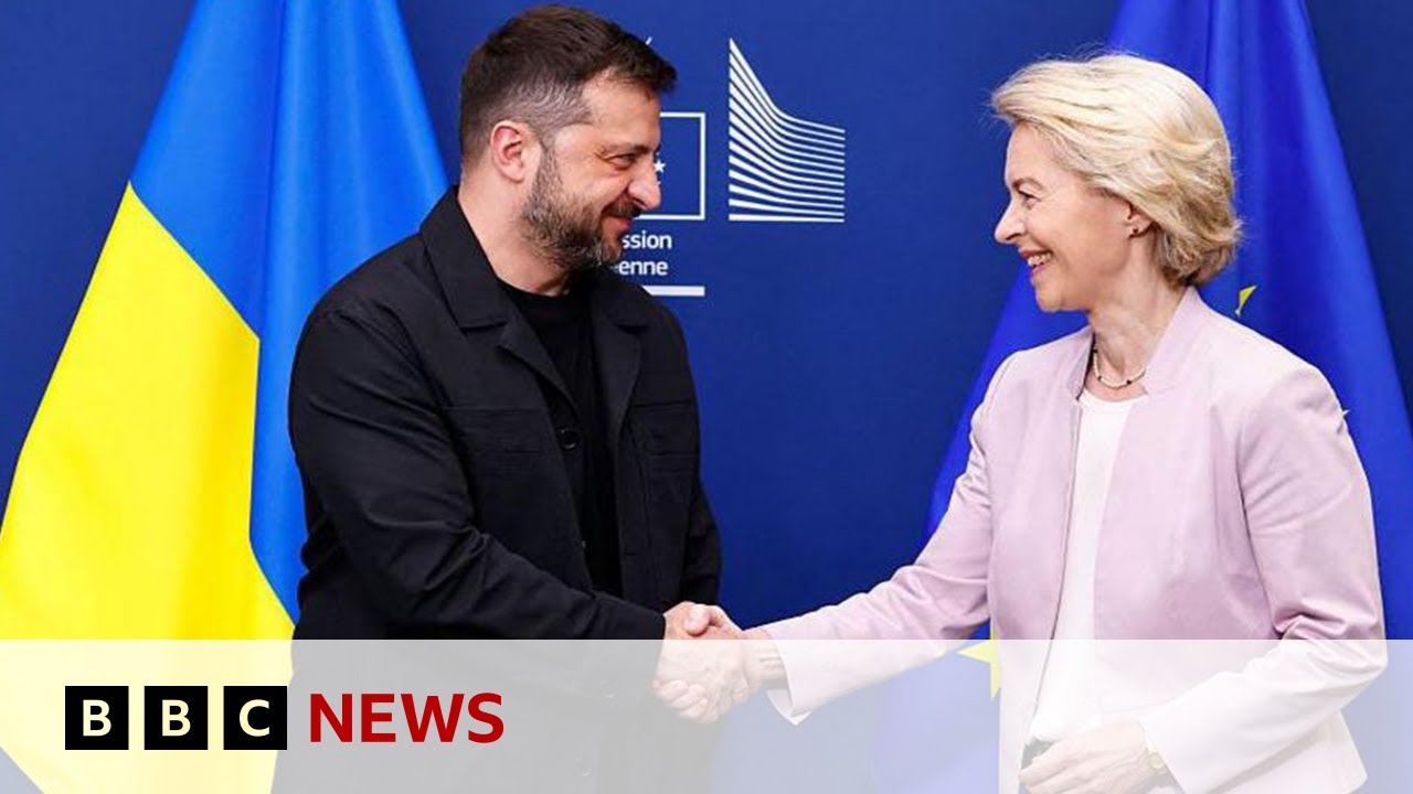 Zelensky to be joined by European leaders at Trump meeting in White House | BBC News