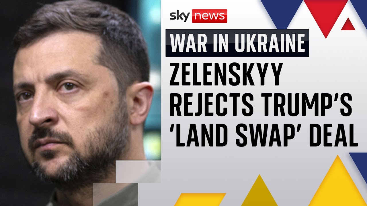 Zelenskyy says Ukraine will not give up land to secure peace | War in Ukraine