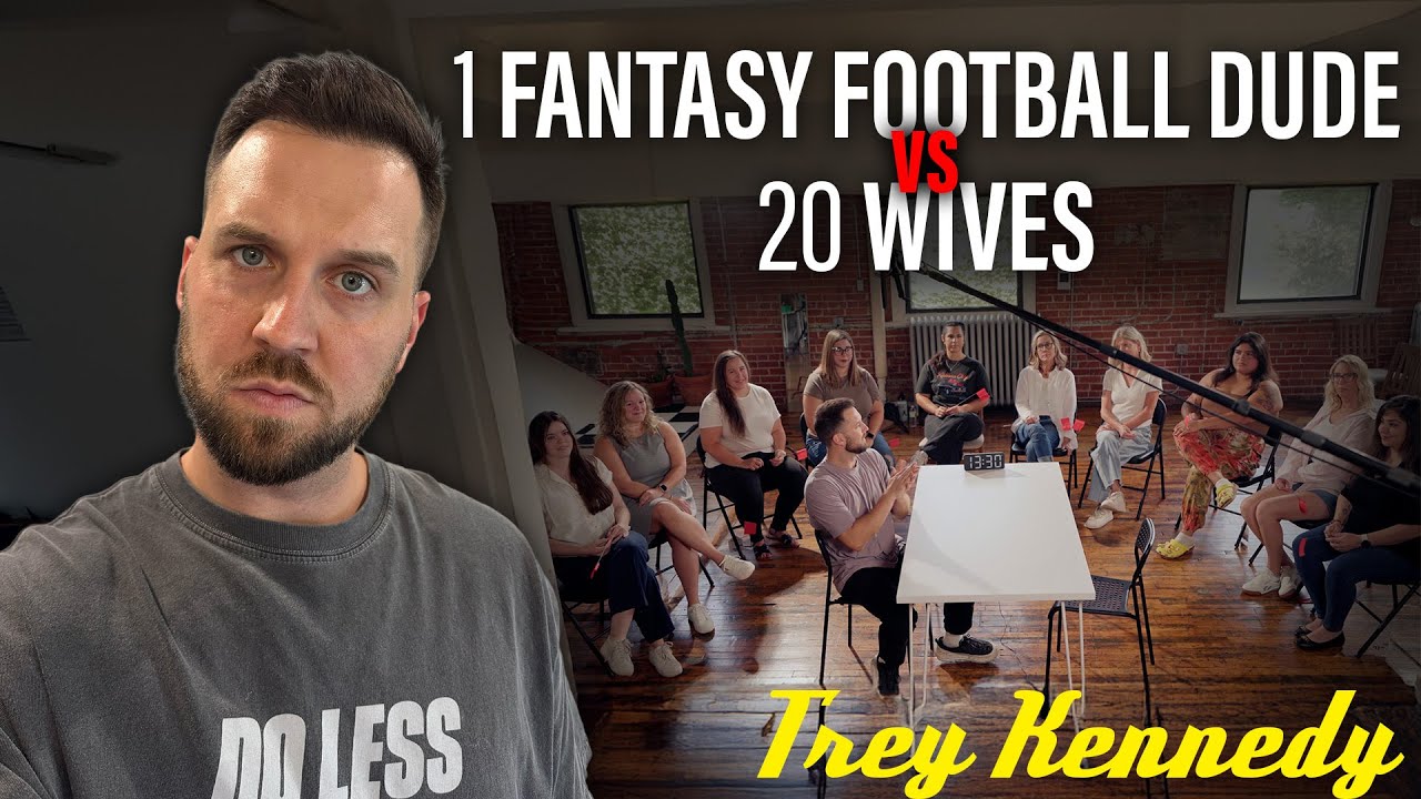 1 Fantasy Football Commissioner vs 20 Wives | Surrounded Spoof