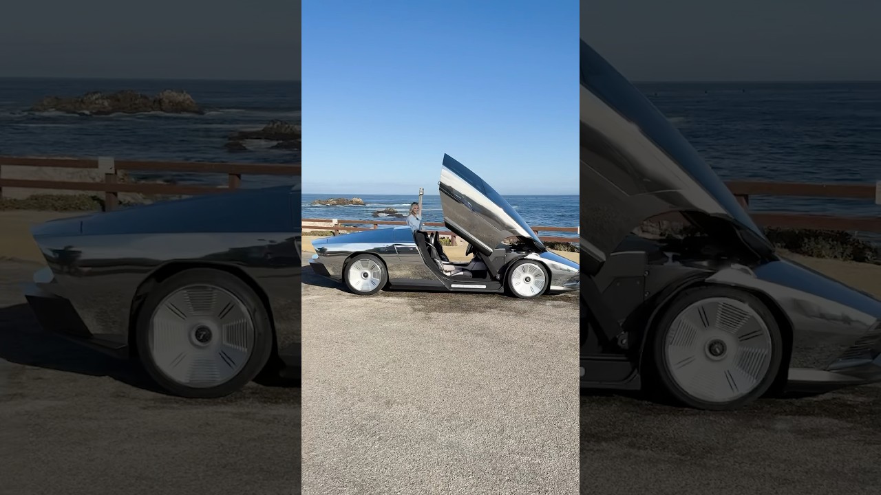 1 of 1 Spaceship Supercar! 🛸 ​⁠@sbxcars #spaceship #peraltas #cars