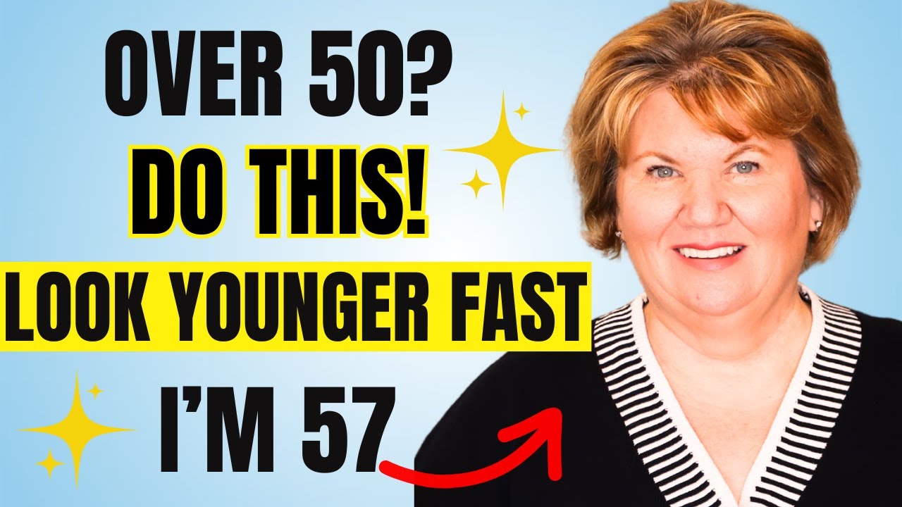 10 SIMPLE Ways to Look Younger Over 50 & Feel Refreshed Instantly ✨