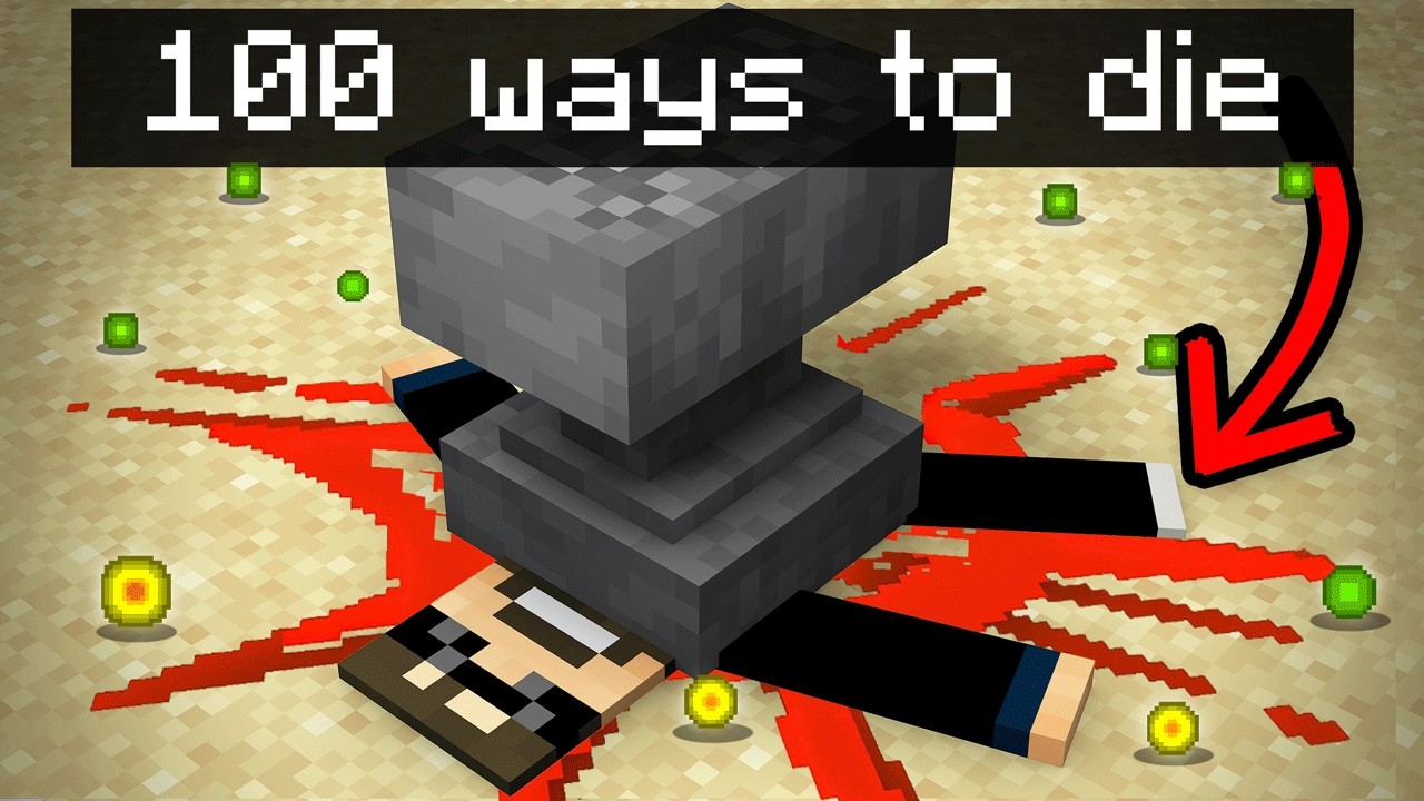 100 Ways To Die in Minecraft