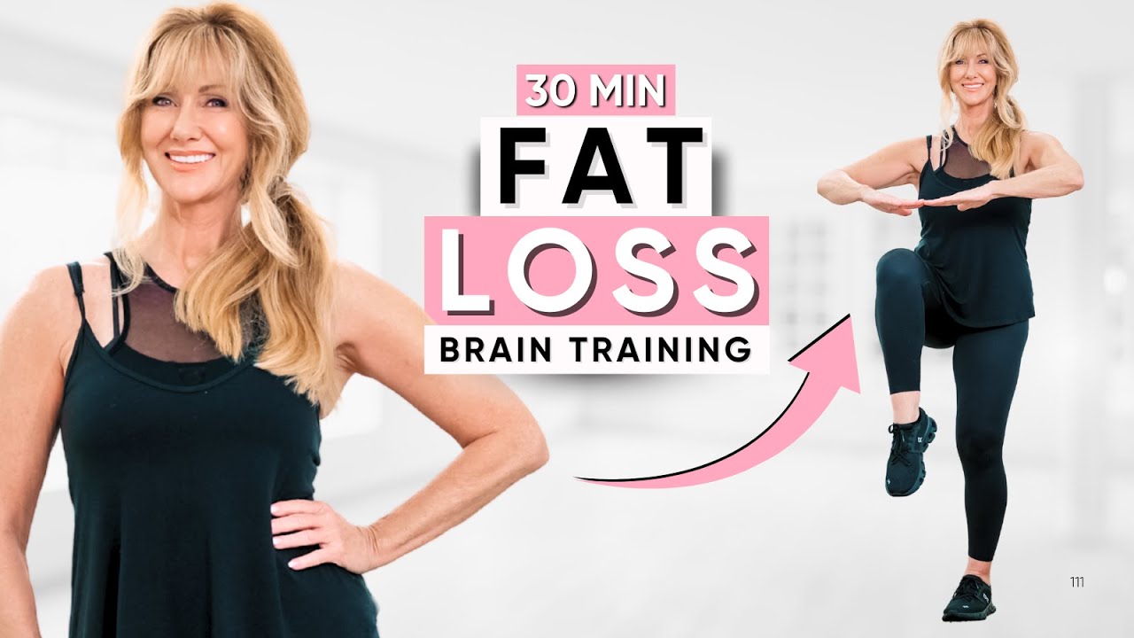 30-Minute Fat Loss Cardio + Brain Boost Workout For Healthy Aging!